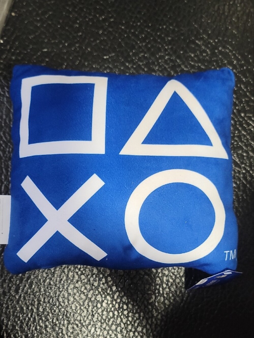 Sony PlayStation Mini Controller Blue and White Cushion